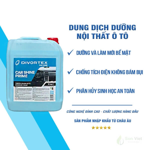 dung dịch dưỡng nội thất ô tô