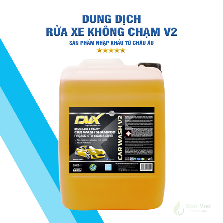 dung dịch rửa xe không chạm