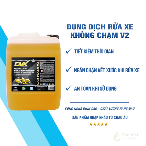 dung dịch rửa xe không chạm v2