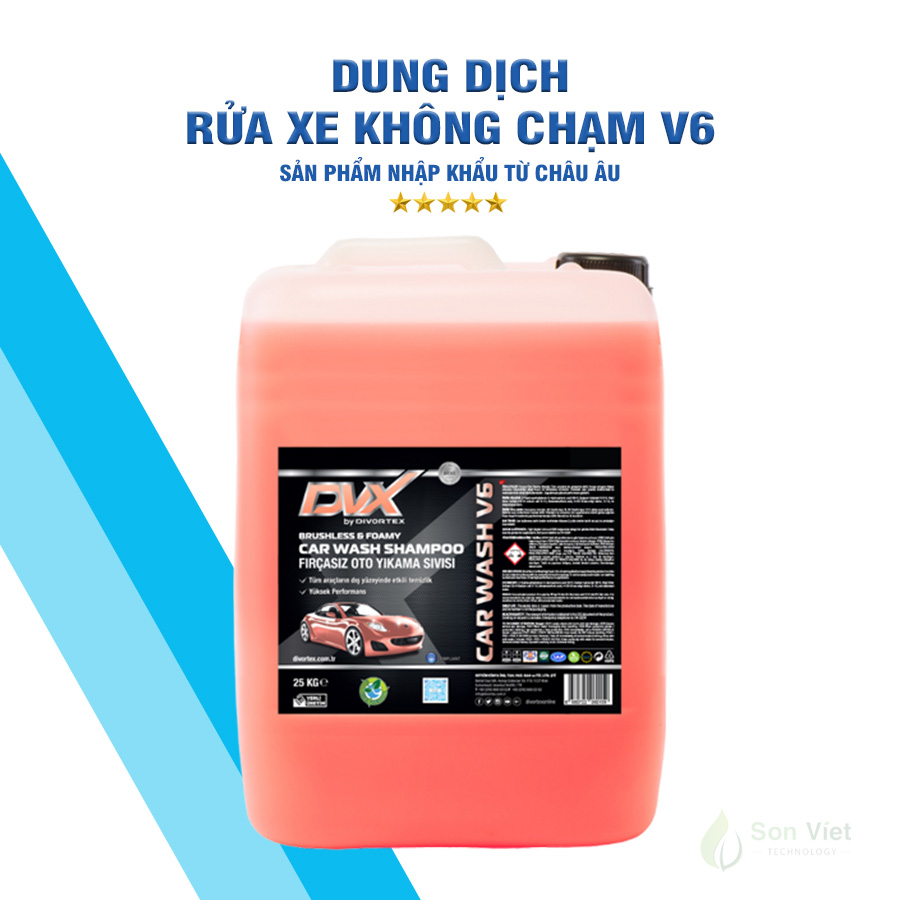 dung dịch rửa xe không chạm