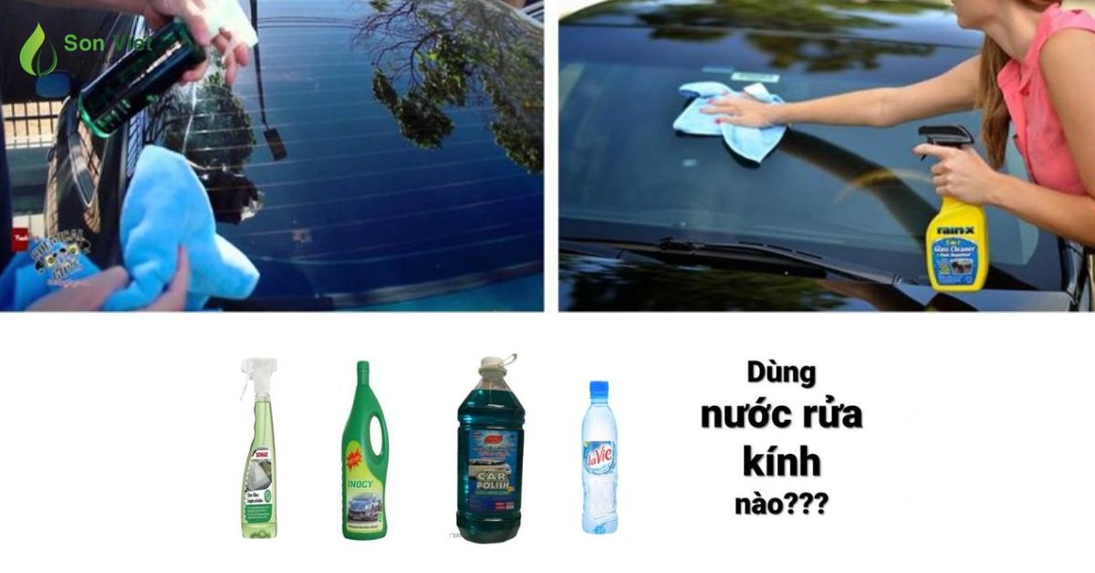 Có nên rửa kính ô tô bằng nước lã không?