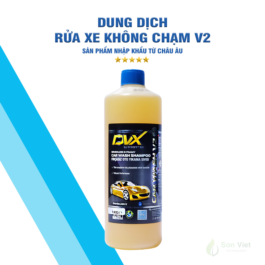 dung dịch rửa xe không chạm