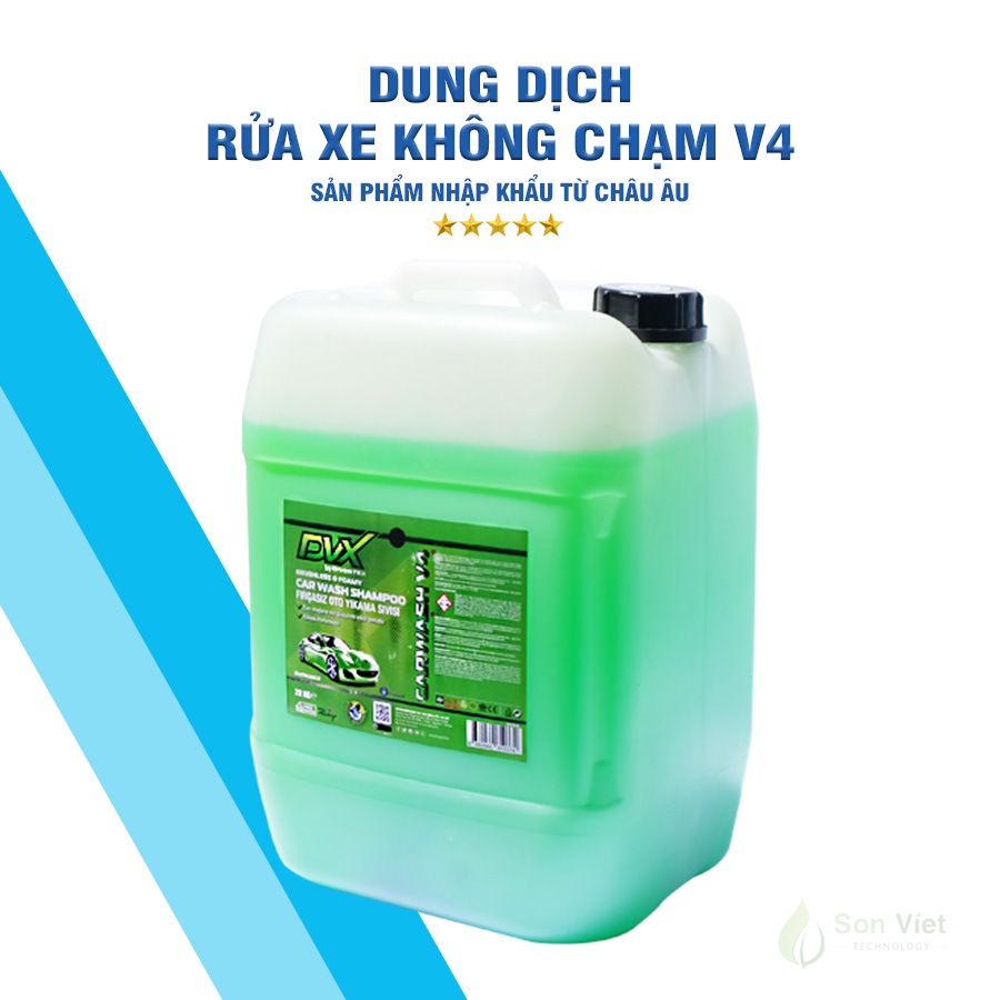 dung dịch rửa xe không chạm