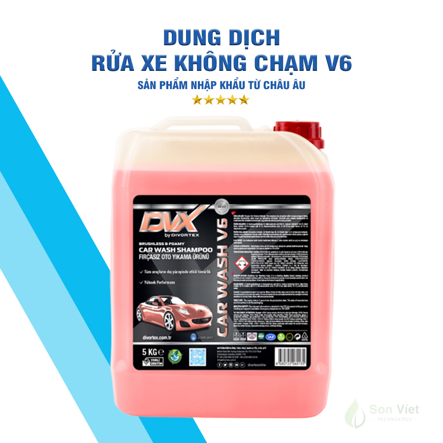 dung dịch rửa xe không chạm